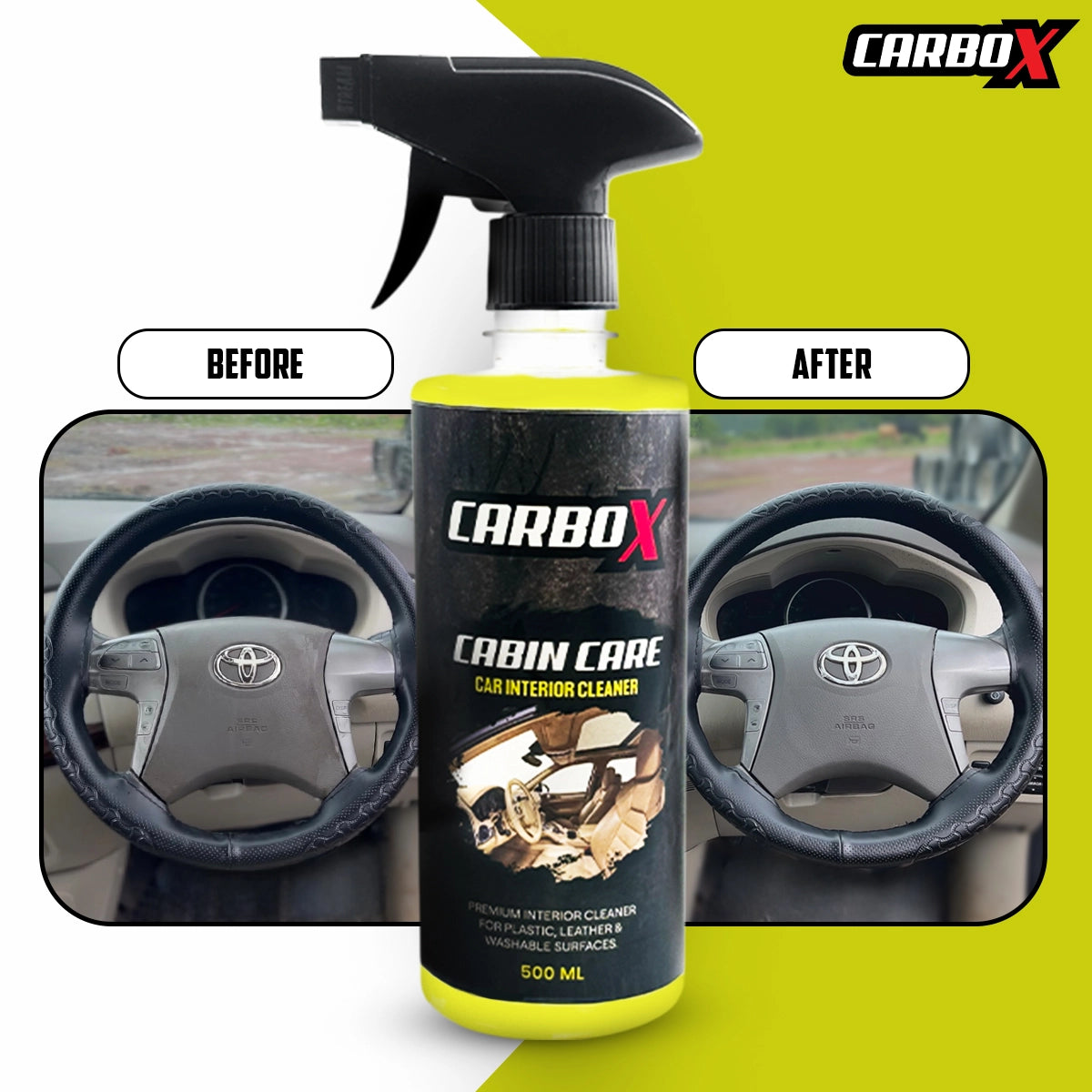 Cabin Care Car Interior Cleaning 500 ML