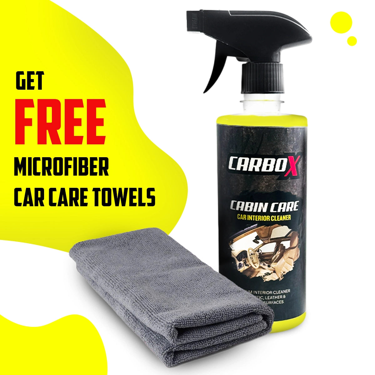 Cabin Care Car Interior Cleaning 500 ML