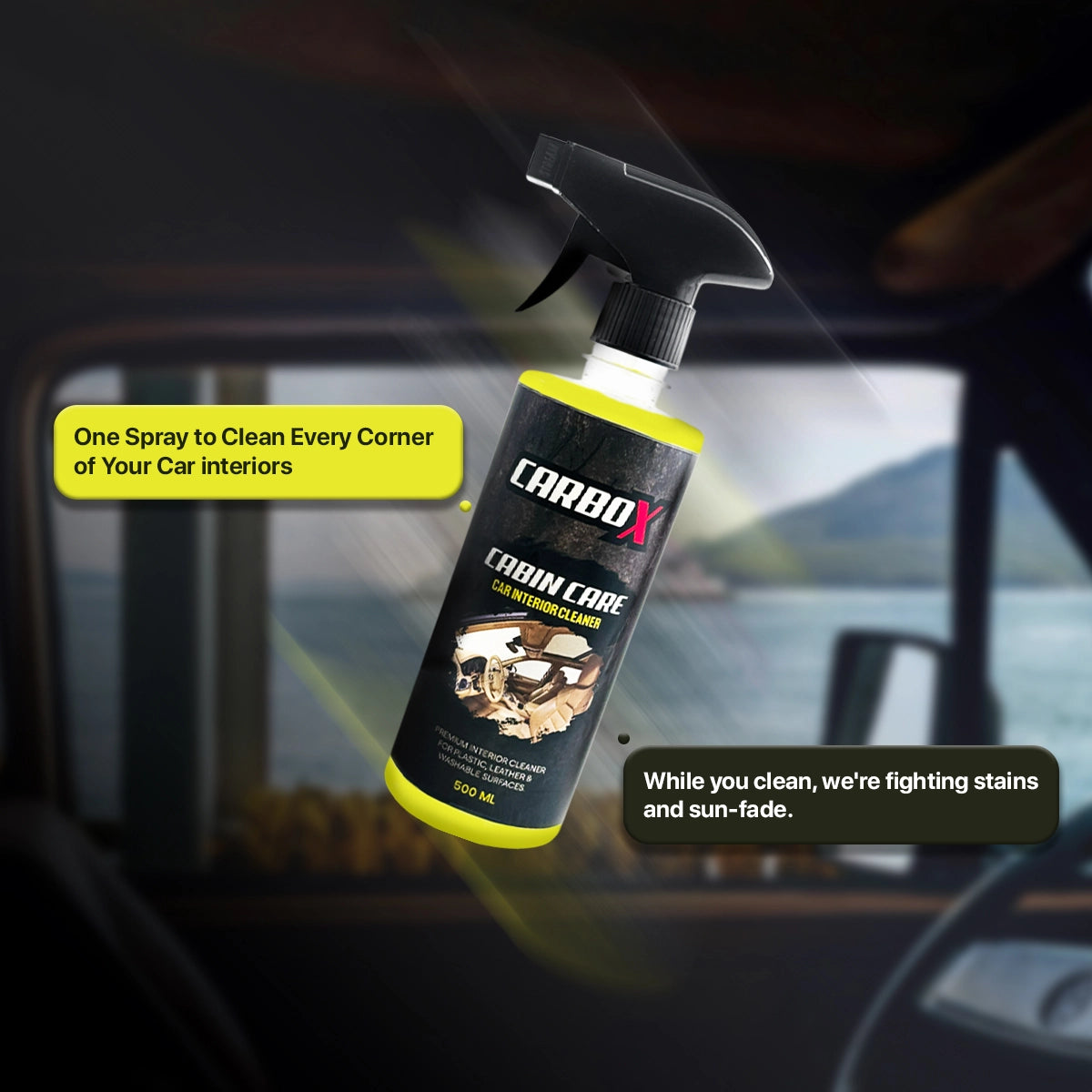 Cabin Care Car Interior Cleaning 500 ML
