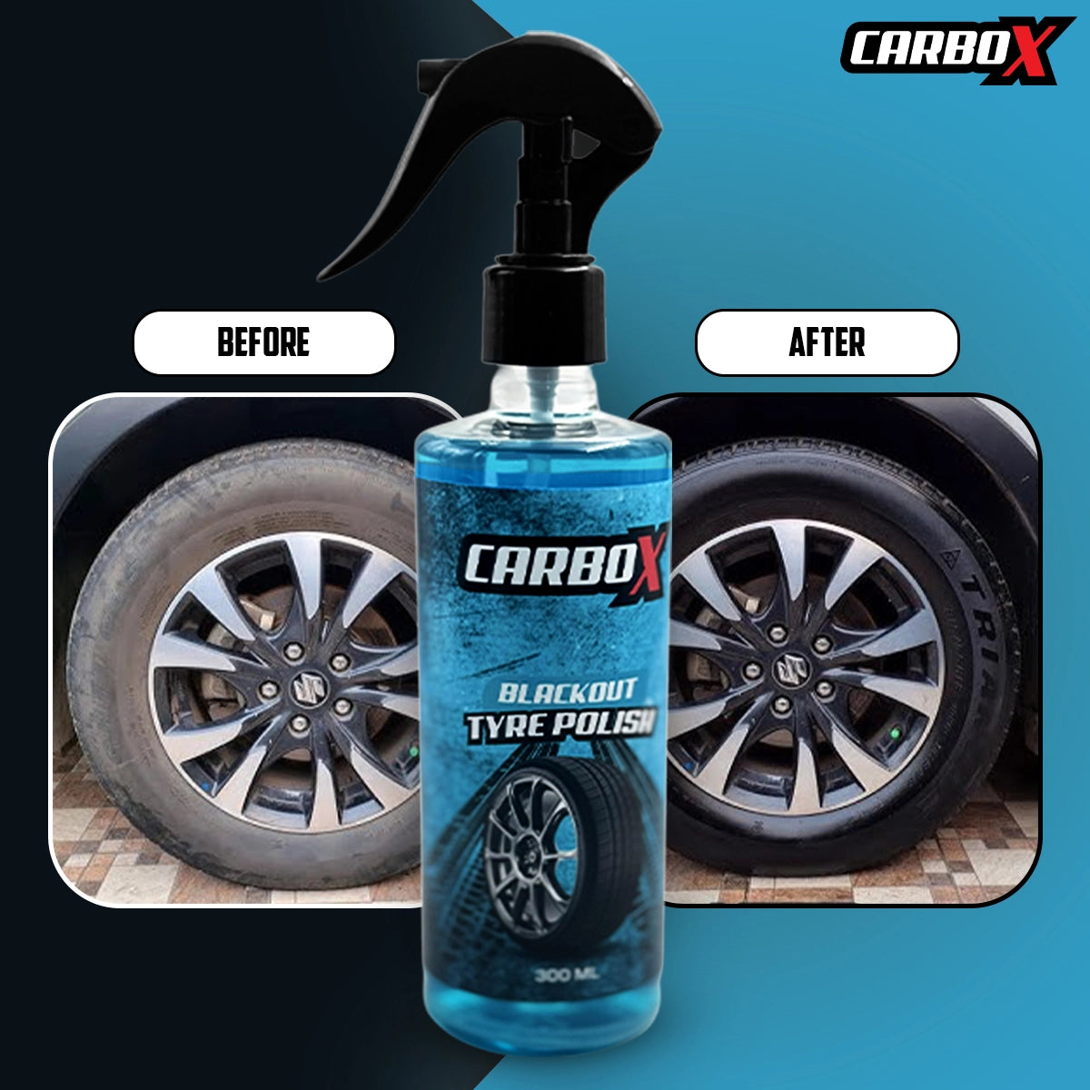 Black Out Car Tyre Polish (300ml)