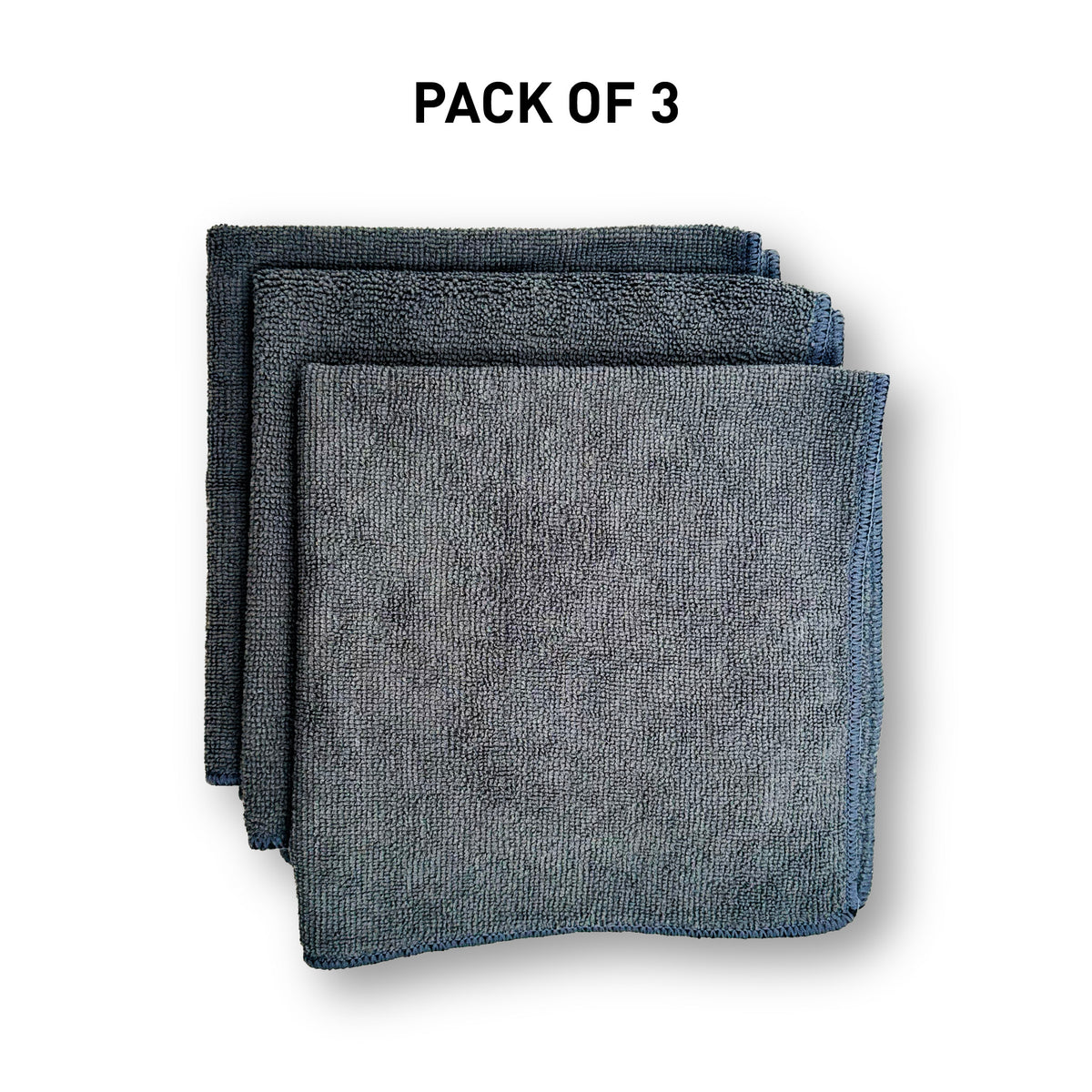 Carbox 3-in-1 Microfiber Cloth Set – Perfect Care for Your Car! 250 GSM (40 X 40)