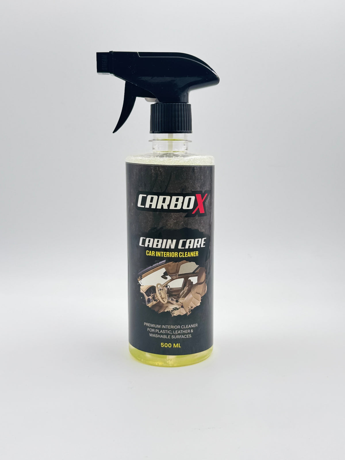 Cabin Care By CarboX Car Interior Cleaning 500 ML ( Free 250 GSM Micro Fibre Cloth worth ₹110)
